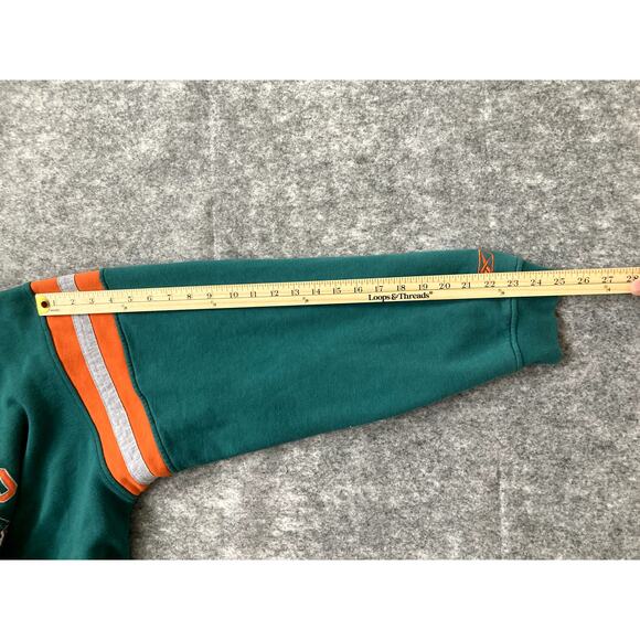 NFL Miami Dolphins Hoodie National Football League Embroidered Full Zip Up - Picture 8 of 13